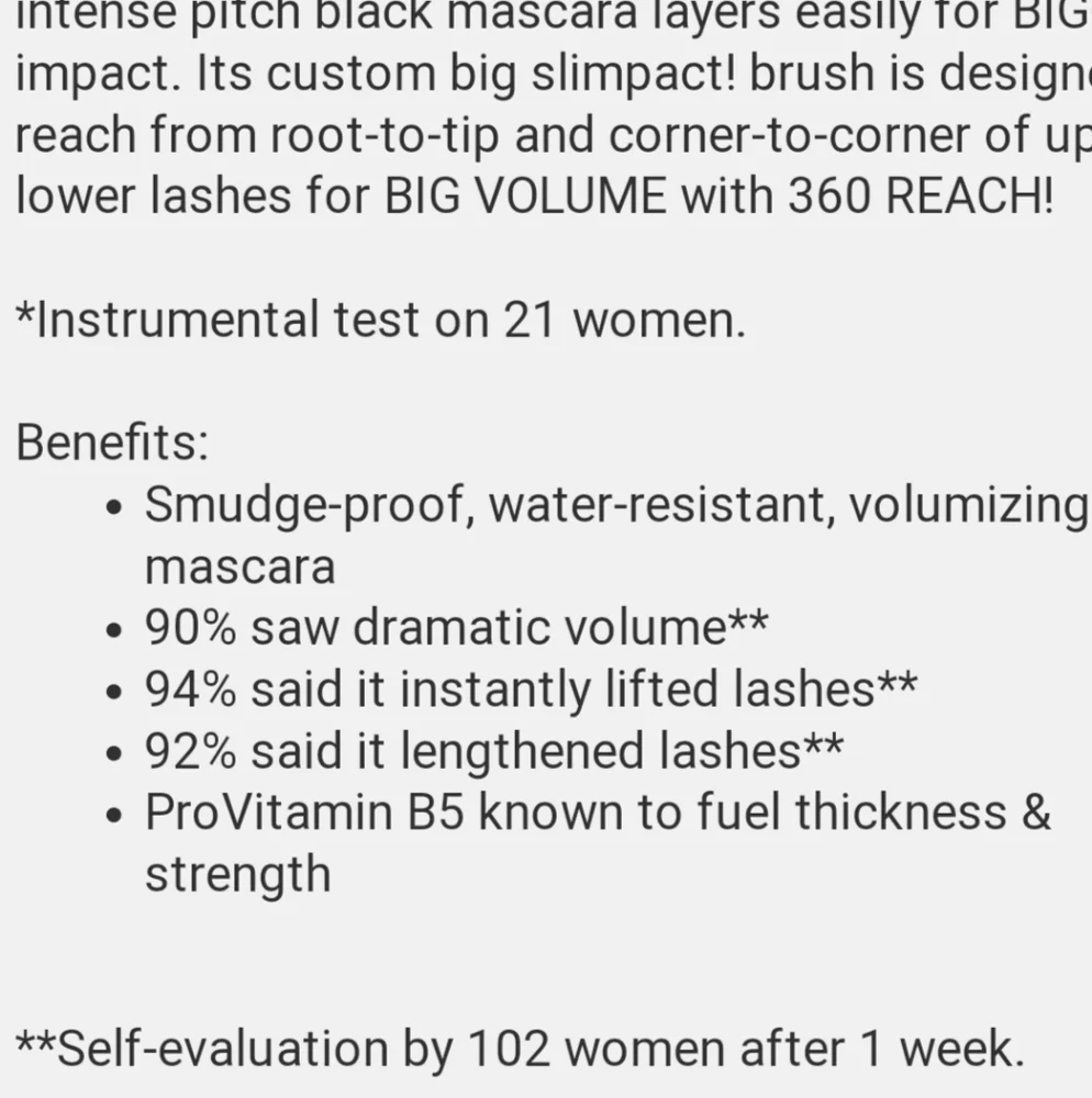 Benefit Mascara